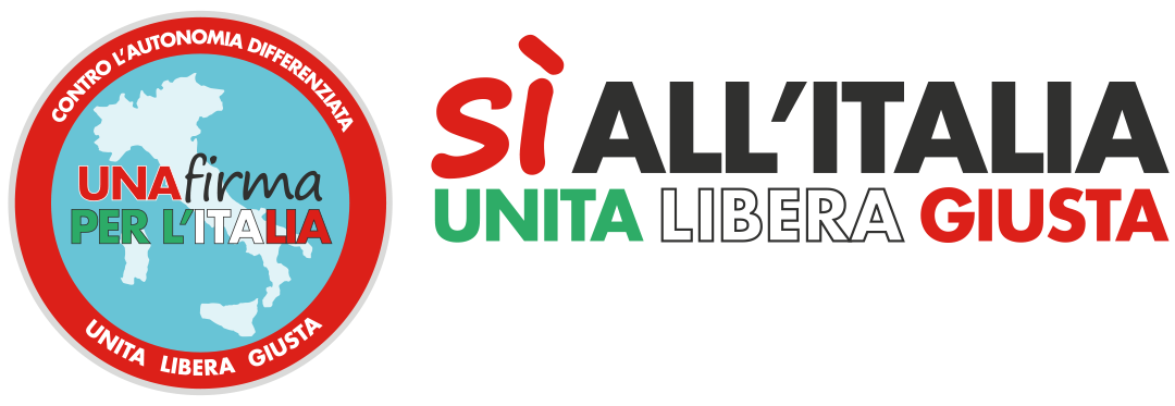 Firma contro l'Autonomia differenziata